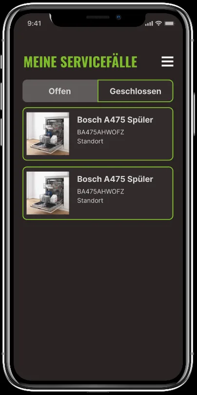 Technician field app